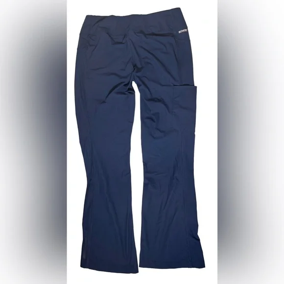 Grey's Anatomy Edge Navy Blue Flare Leg Cargo Scrubs - Picture 5 of 11